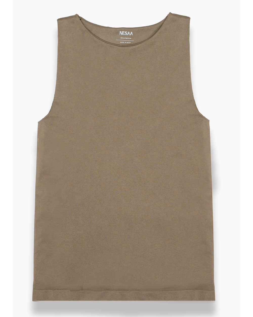 Soft Scoop Basic Top in Brown