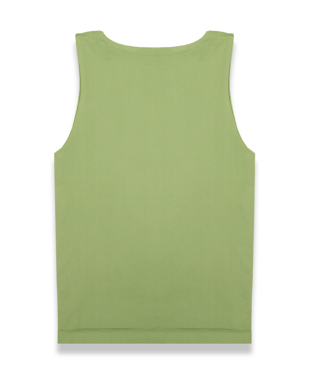 Straight Cut Basic Top in Green