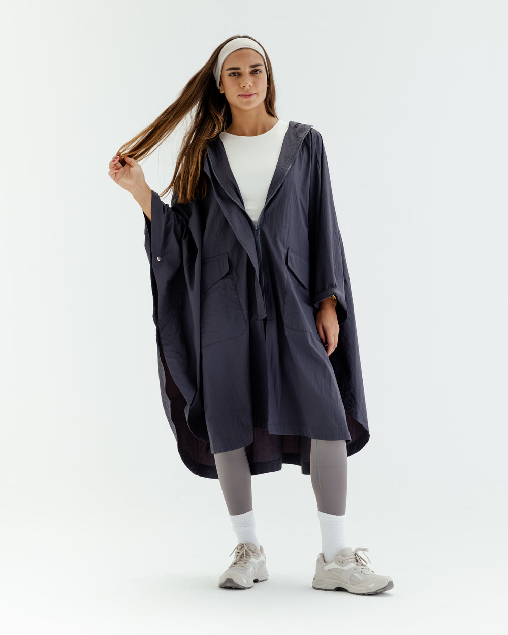 Explorer Waterproof Coat in Dark Grey