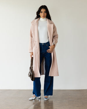 Daisy Coat in Rose