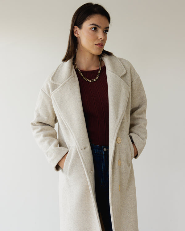 Daisy Coat in Beige