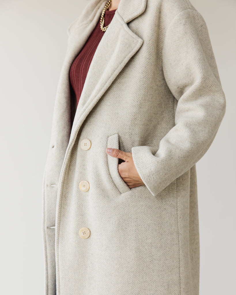 Daisy Coat in Beige