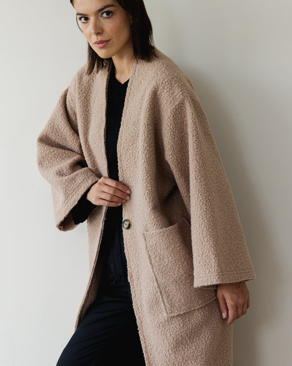 Poodle Coat in Beige