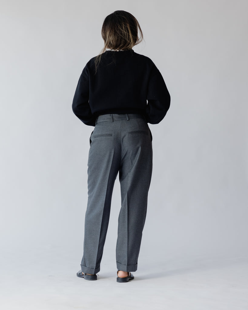 Cigarette Pants In Grey