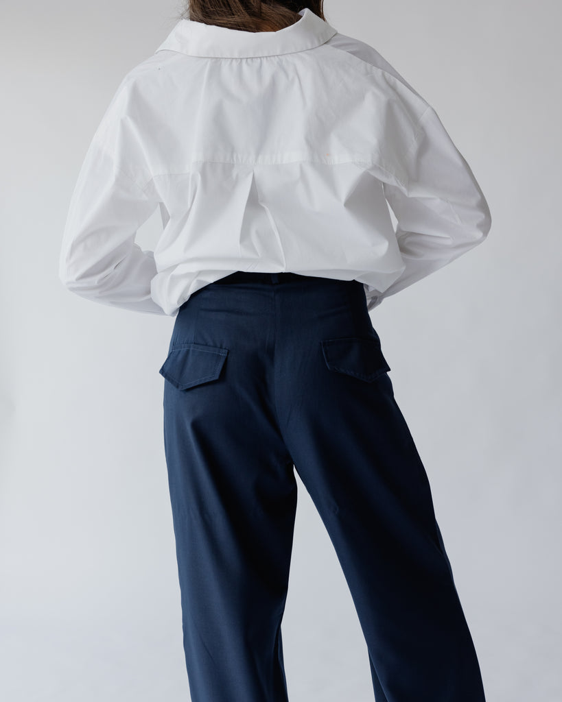 Gutsy Trousers in Navy