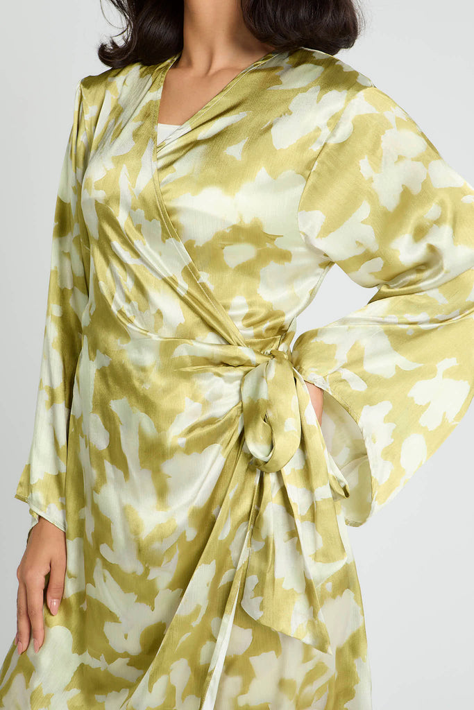 Easy To Love Dress in Printed Citron